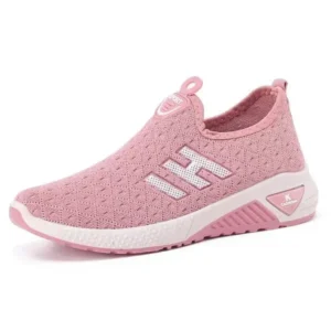 Hillsupshoes Women Fashion Fly Woven Breathable Casual Sneakers