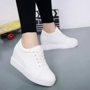 Hillsupshoes Women'S Fashion Platform Platform Sneakers