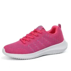 Hillsupshoes Women Leisure Lace Up Sneakers Shoes