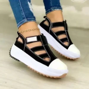 Hillsupshoes Creative Cutout Platform Sneakers